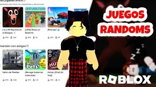 🔴EN VIVO | JUGAMOS UN RATO A LOS JUEGOS RANDOMS DE ROBLOX!