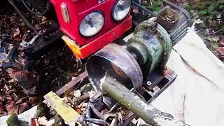 Веткоруб для мототрактора своими руками