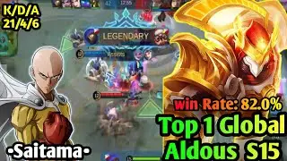 Aldous Best Build 2020 || Top 1 Global Aldous 2020 By &bull;Saitama&bull; - Mlbb