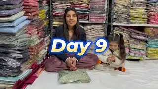 Day 9/30: This Olive-Green Cotton Silk Suit with Heavy Work Dupatta Is PURE ELEGANCE 🌿✨