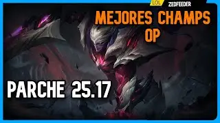 Los mejores campeones &iexcl;SUBE de ELO F&Aacute;CIL! 📈 del parche 25.17 de LoL🤯