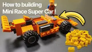 Step-by-Step LEGO Mini Race Car Build &ndash; Easy Tutorial for Beginners! 🧱🏎️