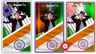 15 AUGUST Independence day - Video  Editing Tutorial in kinemaster - TECHNO GULSHAN