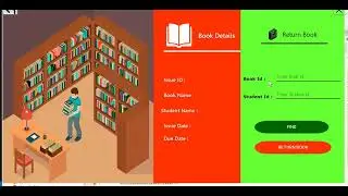 Library Management System Project in Java with Source code and Report