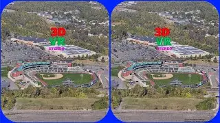 US New Jersey, TD Bank Ballpark 3D VR Stereogram Magic eye, 3D SBS, Google Earth, 매직아이