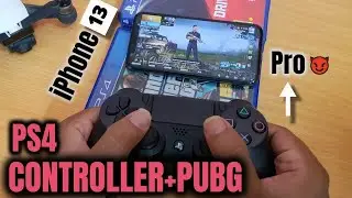 Подключите контроллер PS4 к iPhone 13🔥 PUBG😍🔥 Battlegrounds Mobile India🙈🔥