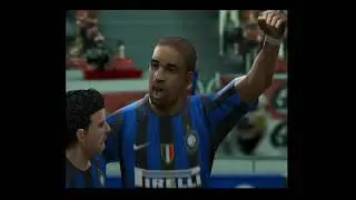 PES 2008 - PS2 GAMEPLAY -  Champions League #4 - Octavos - Inter de Mil&aacute;n vs Arsenal - Set y partido