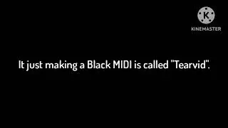 MAKING A BLACK MIDI - Tearvid (Full Version)