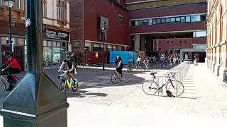 Bike ride around mmu campus 
