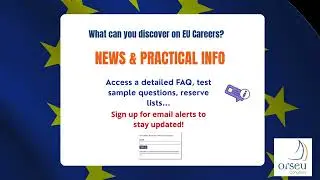 What you can discover on EUCareers website