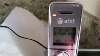 БЕСПРОВОДНОЙ ТЕЛЕФОН AT&T &mdash; НЕТ ЛИНИИ &mdash; ПРОБЛЕМА РЕШЕНА