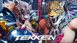 Все взаимодействия с ARMOR KING и специальные диалоги в TEKKEN 8 (СЕЗОН 2 V2.06)
