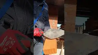 Кованый мастерок Goldblatt London 10 дюймов в деле 😎🧱🏗️🏠