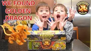 *NEW* Treasure X Season 2 Dragons Golden Dragon Treasure Set Unboxing/Review