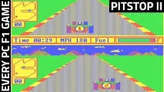 Pitstop II (1984) - Every PC F1 Game
