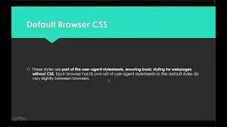 09 - From Selectors to Semicolons: Mastering CSS Syntax & Default Browser Styles