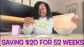 How To Save Money For 52 Week Savings Challenge Only Using $20 It Will Help You When You Need It