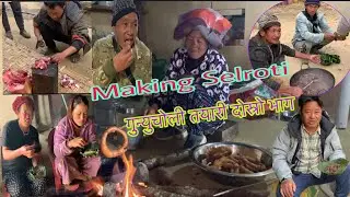 Preparation Gunyu Choli ceremony part 2 of Pungkhama Rai @MilanSampangvlog