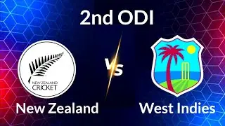 New Zealand vs West Indies | 2nd ODI | Cricket24 