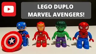 LEGO DUPLO Marvel Avengers Sets 10921 & 10876 - BUILD & PLAY!