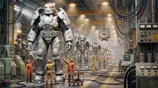 Inside the FALLOUT Advanced Power Armor Mk II Factory (2077): Building the Enclave&rsquo;s Apex War Suit