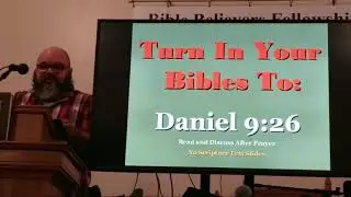 Messiah Cut Off Daniel 9:26 bbfohio