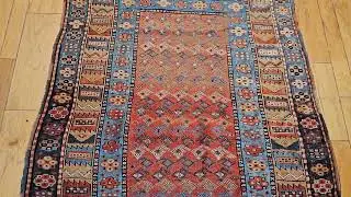 Vintage Persian Kurdish Wide Runner, @thepersianknot , SKU 1396