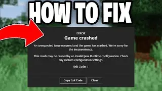How To Fix Minecraft Exit Code 1! (Best Methods)