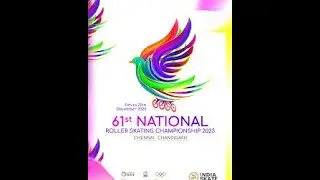 61ST NATIONAL ROLLER-SKATING CHAMPIONSHIP 2023 QF RINK 2 IN CHENNAI HARJAAP CHEST NO 410 (5-7)