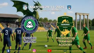 🔴 LIVE | Invisibili Bisaccia vs ASD Terminio | Giornata 8 - Seconda Categoria 25/26