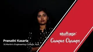 Campus Champs- St. Martin's Engineering College - Pranathi Kasarla  | Fashion Designer| stuMagz