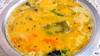 বাঁধাকপি সিম দিয়ে মটর ডালের এই রেসিপি ভাত রুটি দুটো দিয়েই খাওয়া যাবে || Niramish Mator Daler Recipe 