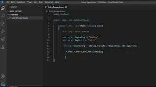 C# String Concat Method - How to Concat two string in .NET C# 