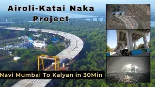 Navi Mumbai To Kalyan Game Changer Project| Airoli-Katai Naka Freeway| Elevated Corridor|