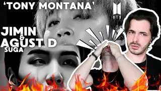 Agust D (SUGA of BTS) - Tony Montana (With Jimin) || QUE DUPLA MEU DEUS 🤯 || KPOP REACT