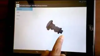 3D Product Catalogue for Android tab - Beta