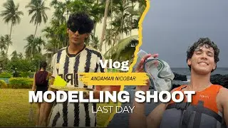 😎 Last day at Andaman Nicobar 🌴 modelling shoot Lifestyle ✨ #modelling #vlog #shoot 