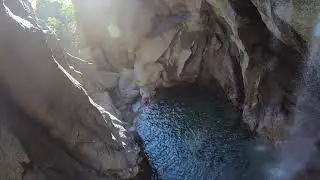 Canyoning Tessin - Canyoning Pontirone Abseiler HOCH