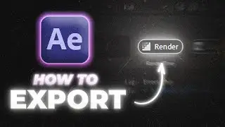 How To Export MP4 Video In After Effects 2025 (BEST & FASTEST Way)