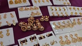Gold like impon earring collections with price #wholesaleprice #onlineshopping
