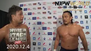 Hirooki Goto & YOSHI-HASHI stayed alive to the end in World Tag League