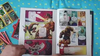 Marvel Versus Panini Sticker Album Part 1