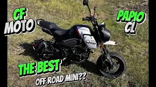 CF Moto Papio CL Off Road Test Is it better than the Honda Grom?