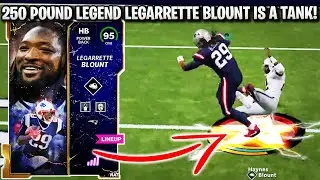 250 POUND LEGARRETTE BLOUNT IS A TANK! LEGEND BLOUNT GAMEPLAY! | MADDEN 22 ULTIMATE TEAM