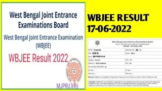 wbjee result & score card 2022 | #wbjee_result2022 | #wbjee_2022_marks_rank | ( @amdt )