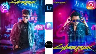 Cyberpunk 2077 high manipulation photo editing in PicsArt | Cyberpunk | Avi Creation | PicsArt edit