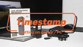 Date&Time Setting - Kaysunlink H82 Mini LCD Body Camera 1080P