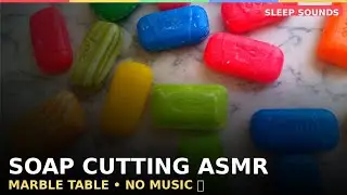 Deep Sleep ASMR Soap Cutting 🧼 | Stress Relief & Insomnia Help | No Talking