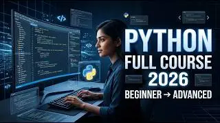 Python Full Course 2026 | Learn Python from Beginner to Advanced in One Video