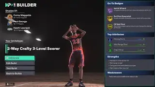NBA 2K26- Creating A 2-Way Crafty 3-Level Scoring Small Forward
